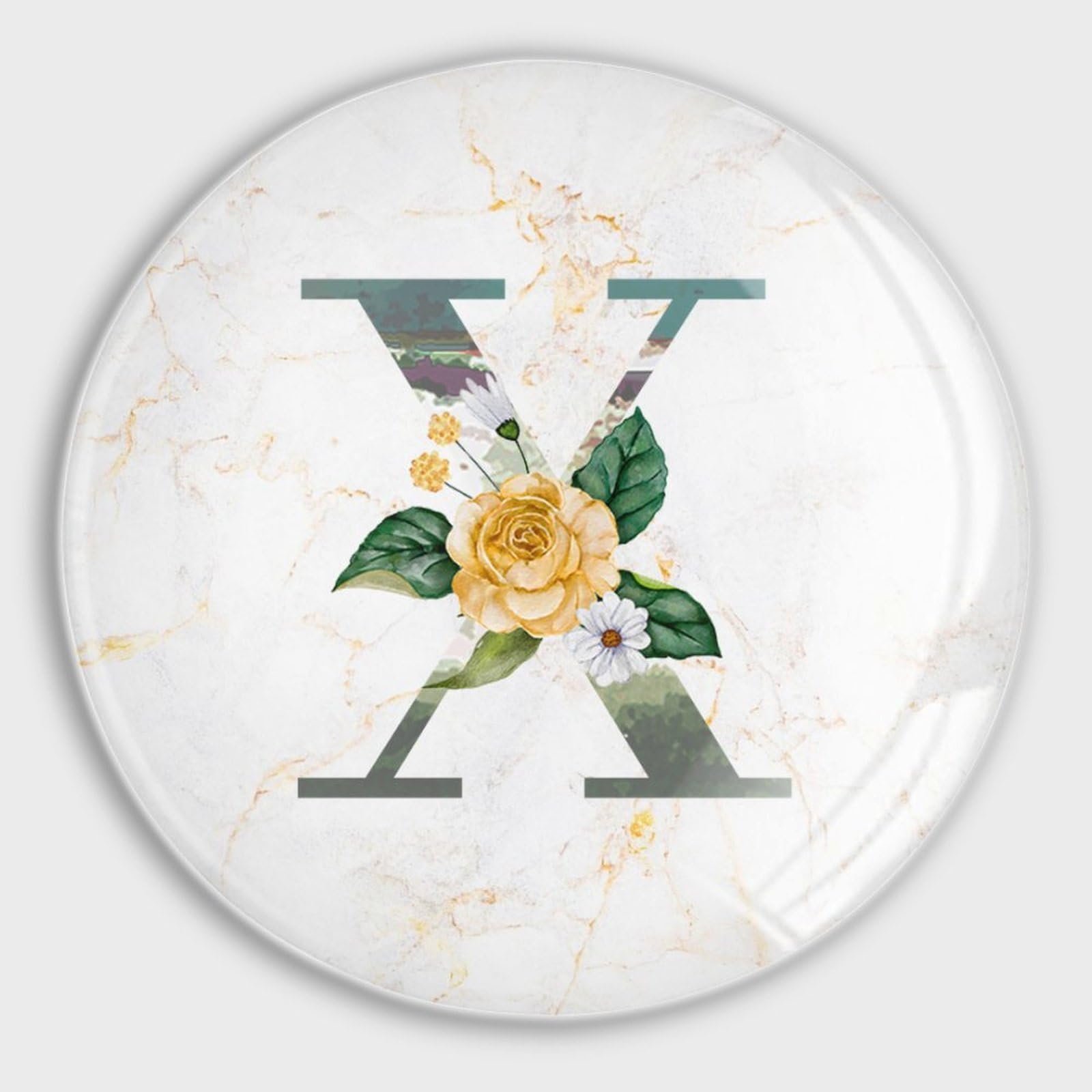 Aimants de réfrigérateur en verre X pour tableau blanc maison