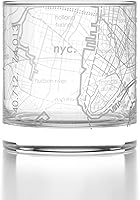 Vista 29 de Well Told Vaso de whisky grabado con mapa de Phoenix, Arizona Rocks, vaso de whisky antiguo (325ml, transparente), vaso de whisky grabado, regalos