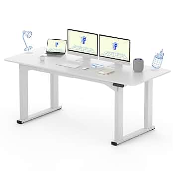 140cm×70cm E6 B 2020年5月購入 Flexispot ブラック Amazon.com: FLEXISPOT E6 Essential Dual Motor Standing Desk