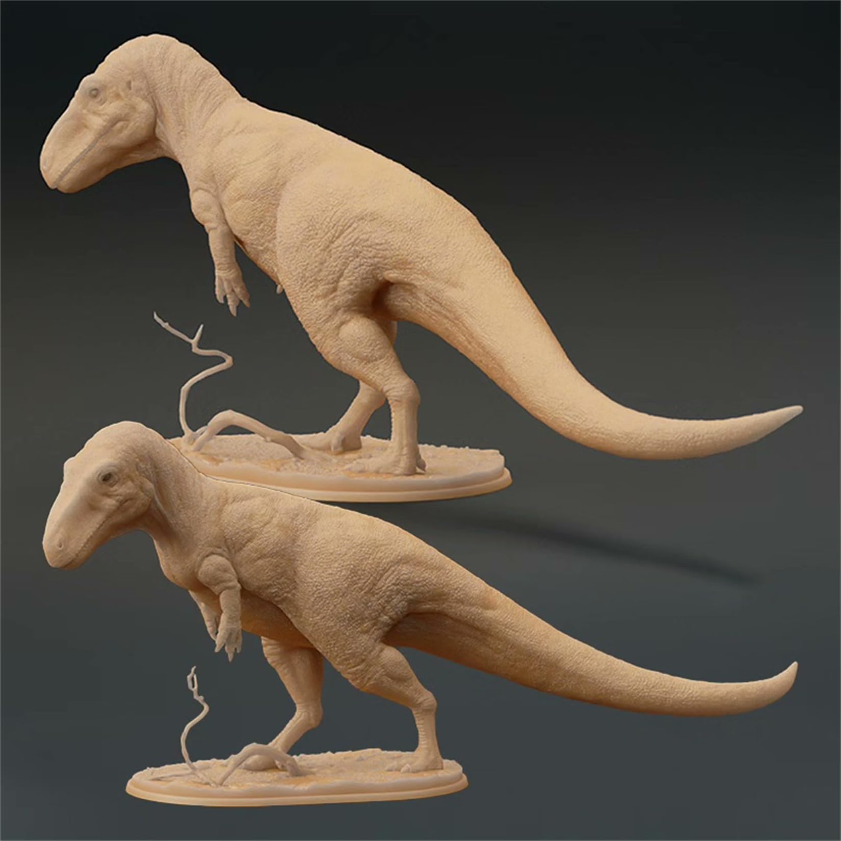 海洋堂 1/35☆メガロサウルス/トウジャンコサウルス☆レジン/ガレージ