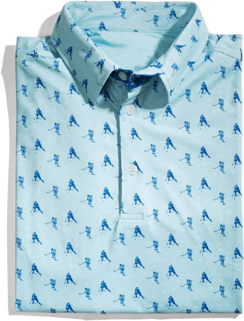 ChalkTalkSPORTS Hockey Short Sleeve Polo Shirts - Mens Hockey Performance Sport Polo - Youth & Adult Sizes