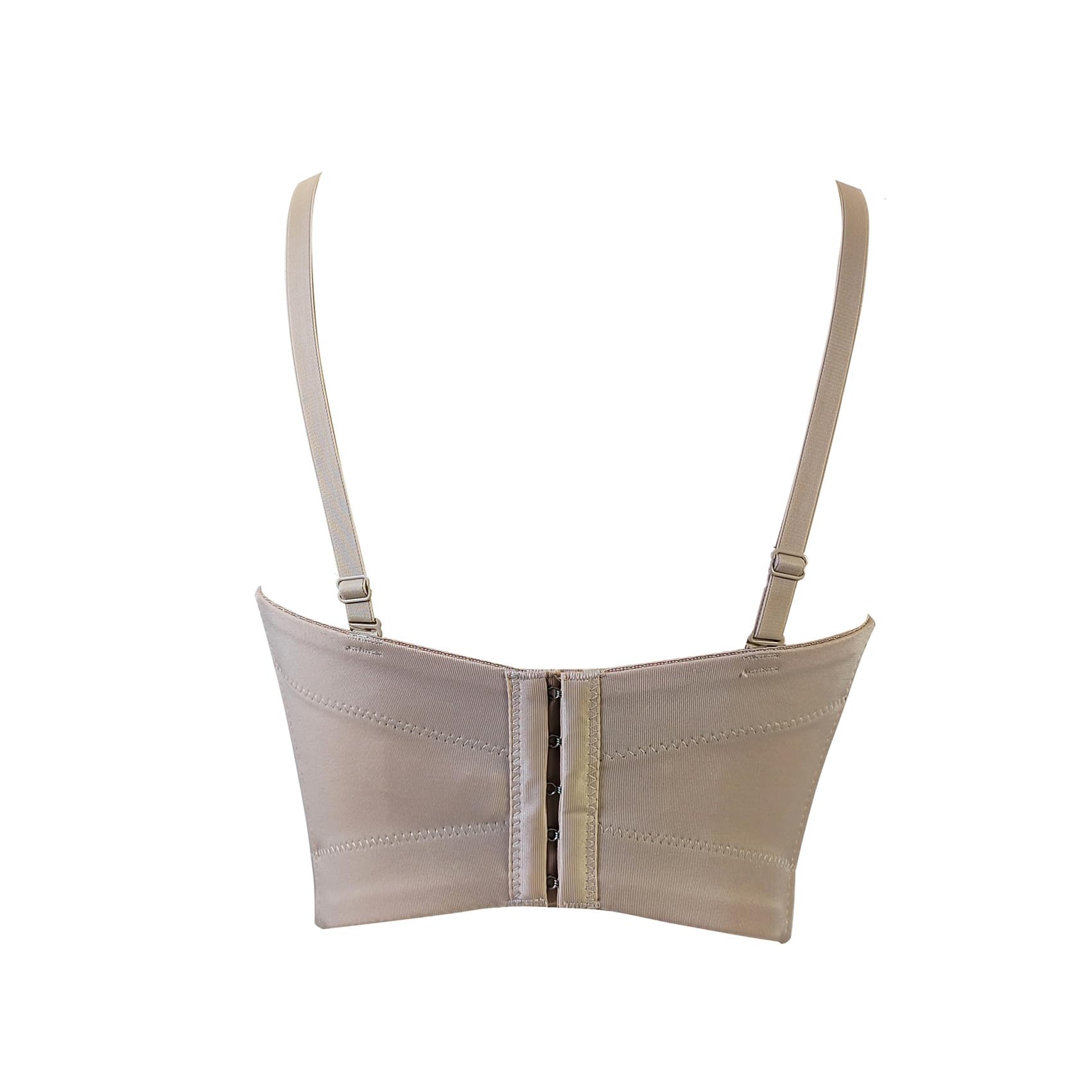 Débardeur à Bretelle Femme Strass Corset Bustier Bra Top Clubwear Party Bustier Crop Top