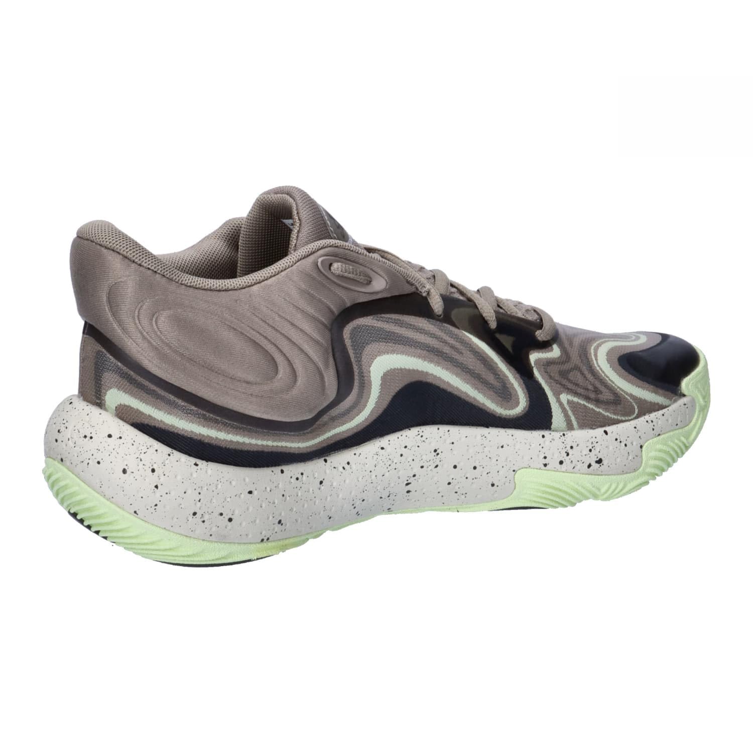 Under Armour Unisex buty do koszykówki Spawn 6 Mid Camo 3028338 Taupe Dusk/Black 41