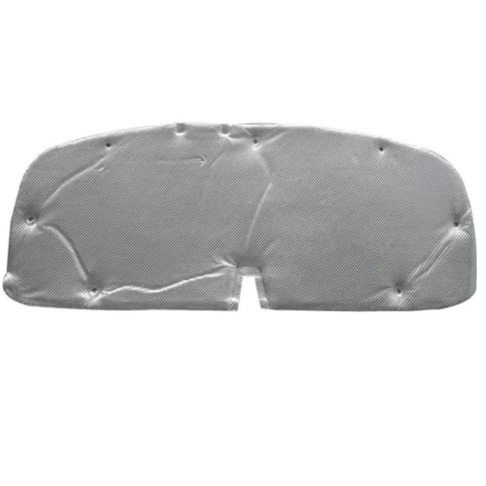 Slimes Front All Aluminum Heat Liner Mat Hood Engine Heat Insulation Cotton Sound Pad Cover Accessories For Corolla E140 E150 2007~2013(Front All Aluminum)