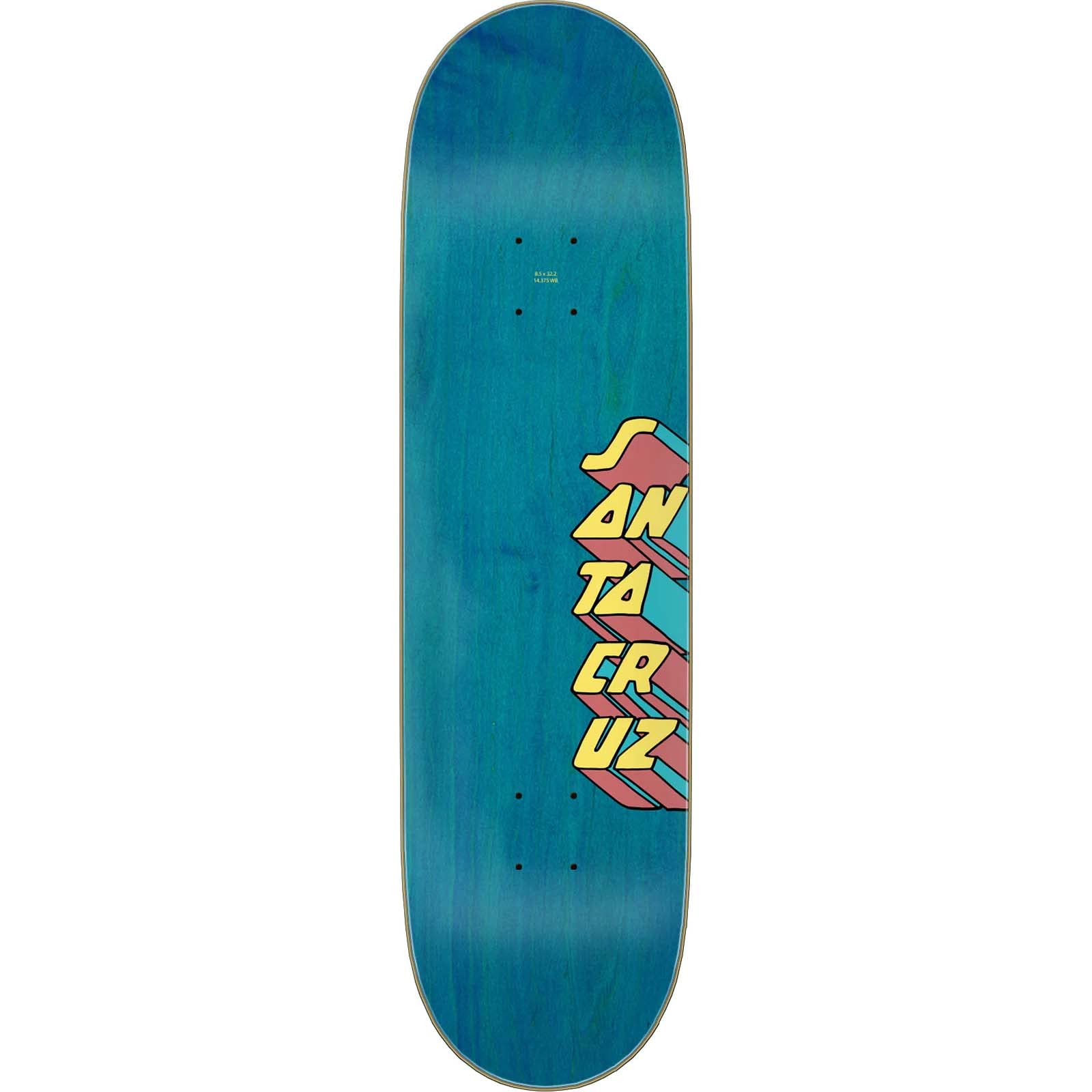 Amazon | Santa Cruz Journey Everslick スケートボードデッキ 8.5
