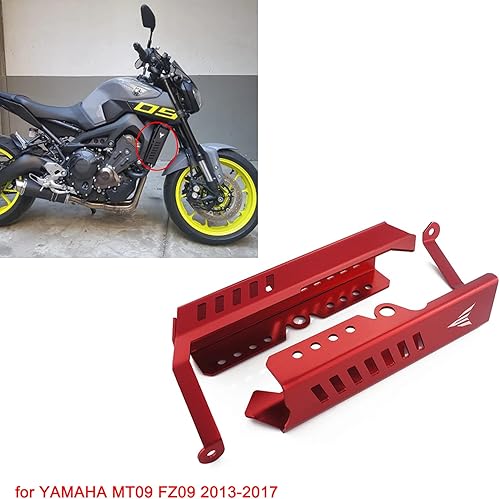 Miniatura 9 de Motocicleta Radiador Rejilla Protector Protector Lateral Radiador Tanque de Refrigeración Guardias Laterales Protector para Yamaha MT09 MT-09 FZ09