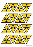 AUTOCOLLANTS DANGER RISQUE IONISANT : Appliquez la Loi en indiquant clairement la présence d'un risque dans votre entreprise avec les stickers danger avec pictogramme rayonnement ionisant. Adhésifs danger ionisant faciles à coller sur les points stratégiques de votre site.