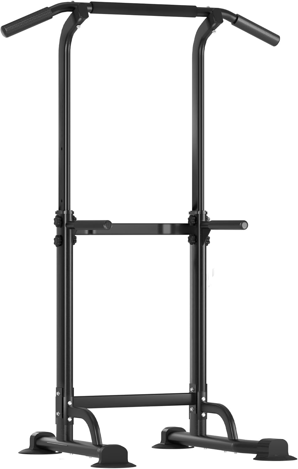 Barra dominadas,Pull up bar,Power Tower,Estacion dominadas,Estación de fitness multifunción,fitness y abdominales,Altura Ajustable,Capacidad de carga 330LB