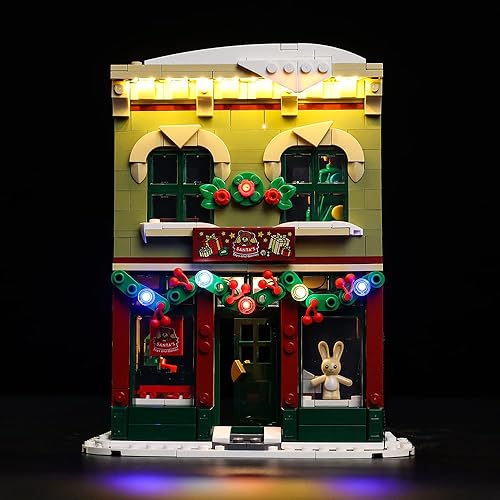 Miniatura 8 de Kyglaring Kit de iluminación LED sin modelo diseñado para Lego Holiday Main Street 10308 modelo kit de construcción - Sin juego LEGO versión clásica