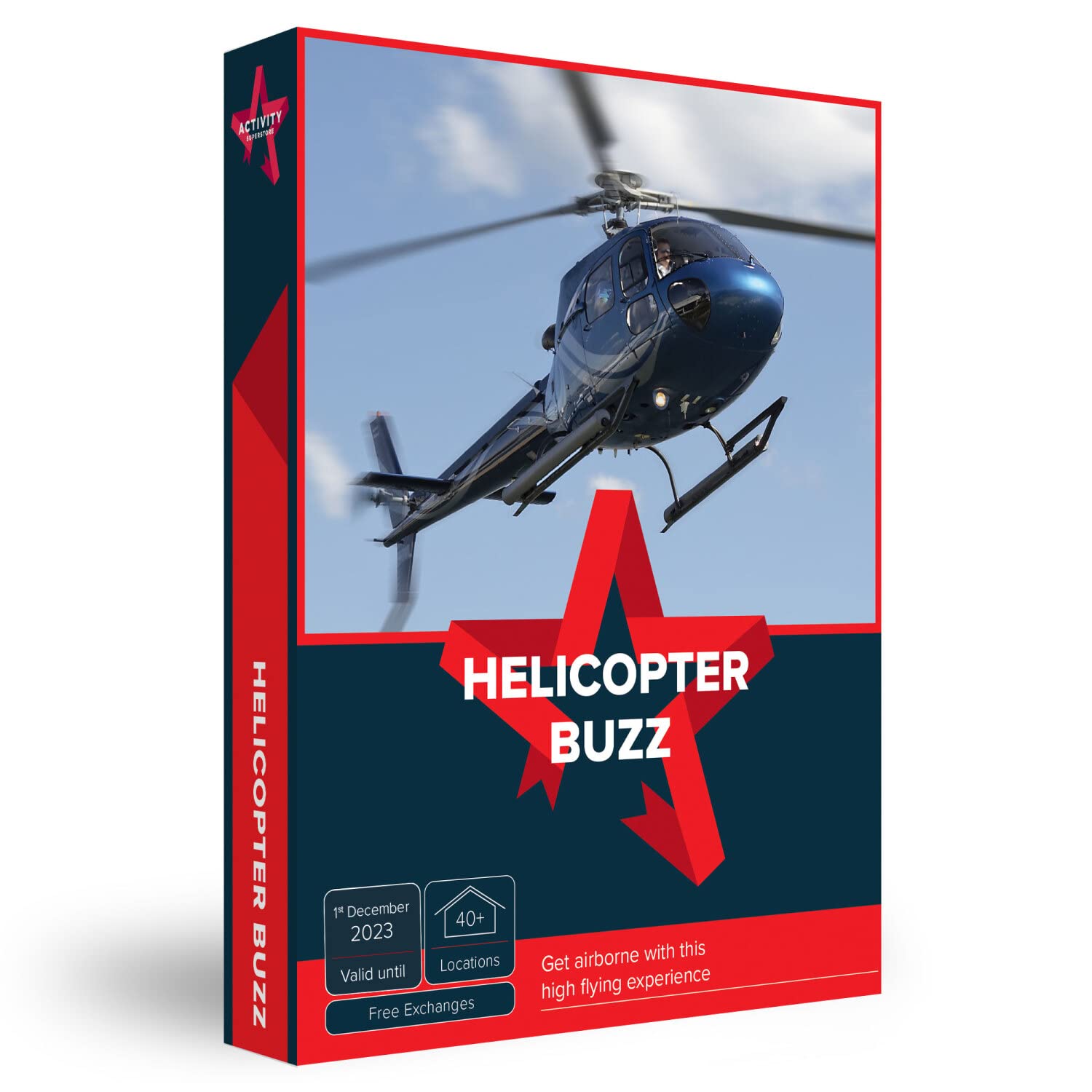 Activity Superstore Helicopter Buzz Gift Experience Voucher - Available at 40+ UK locations Nationwide