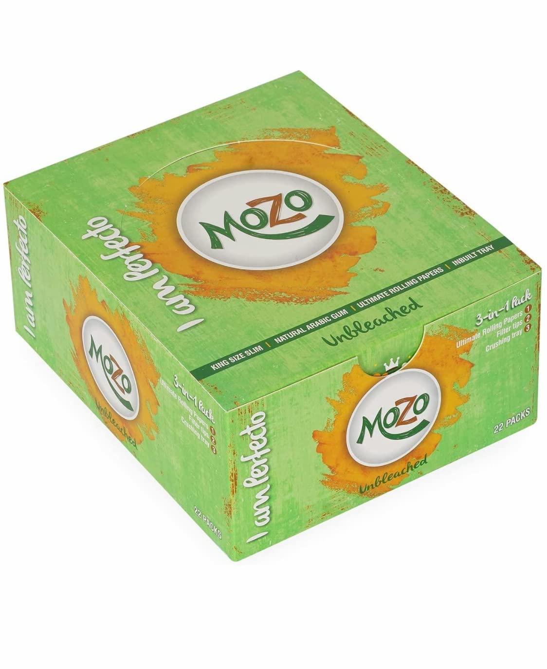 Mozo Rolling Papers with Filter - Pack of 22 -4 Mozo Rolling Papers with Filter - Pack of 22 -4