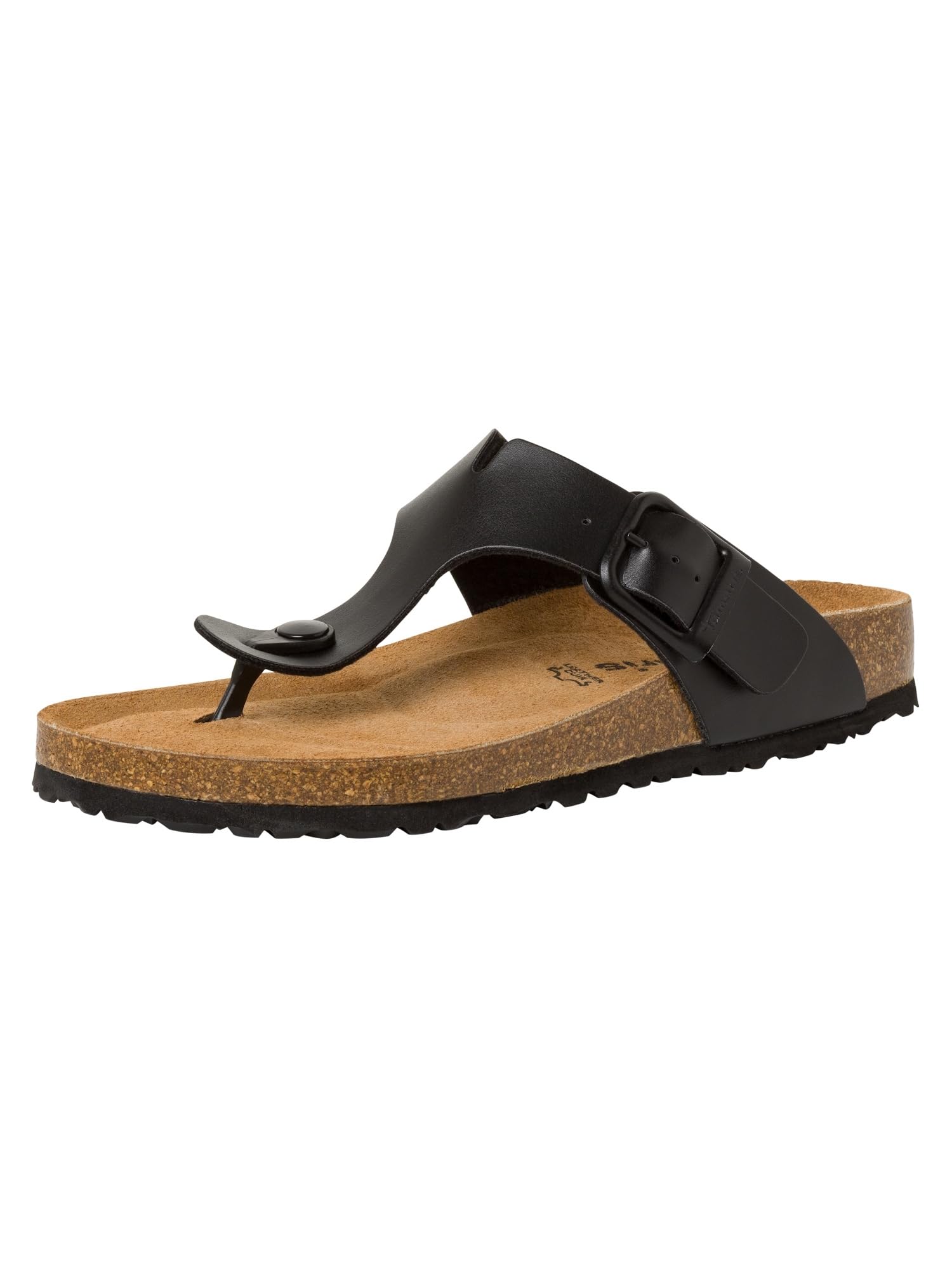 Tamaris Women Footbed Slide flat black 3.5 UK