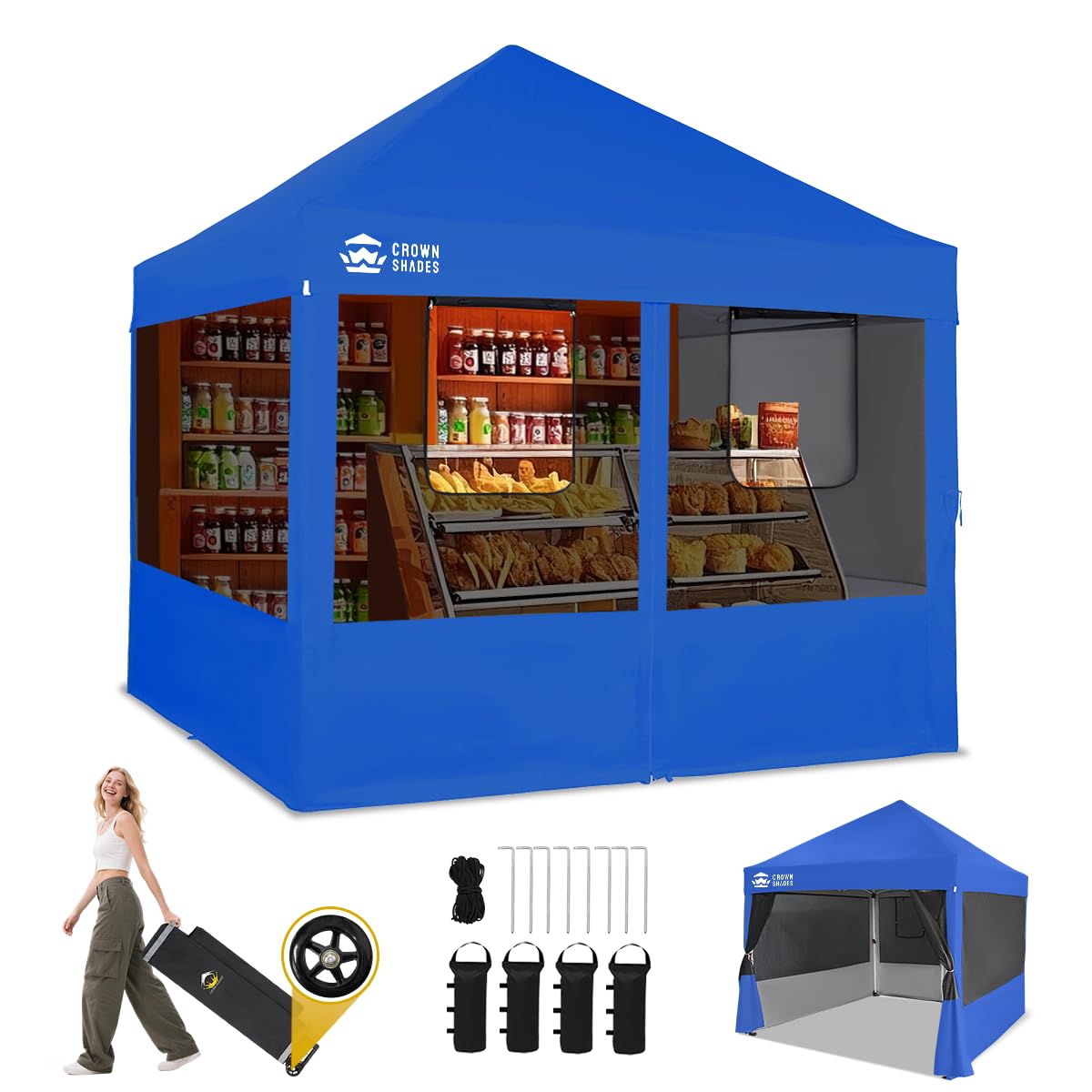 CROWN SHADES 10x10 Canopy Tent