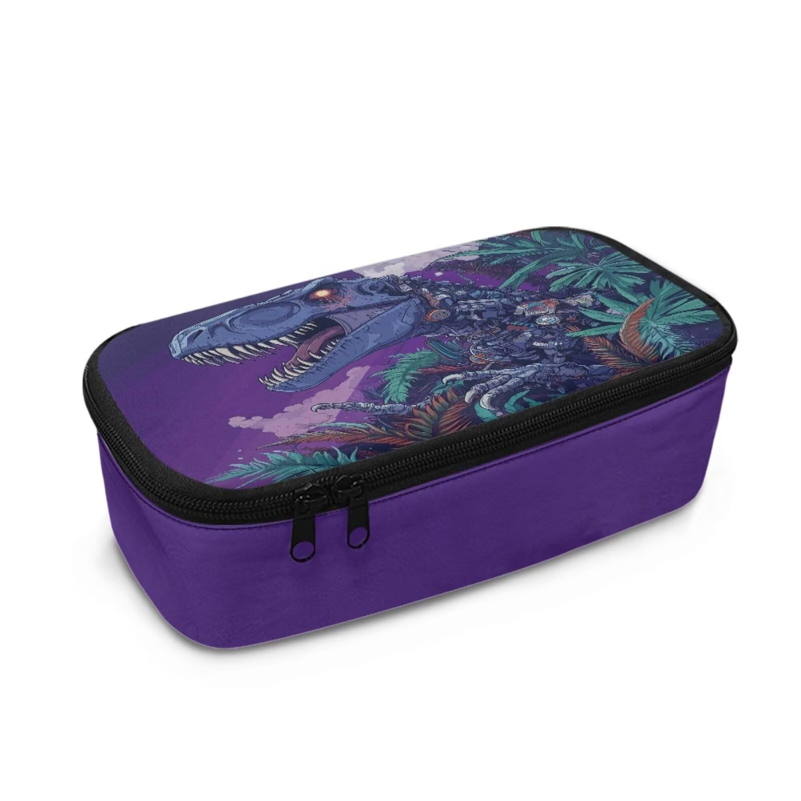 TOADDMOS Pencil Case Mechanical Dinosaur Stationery Case Pen Bag for Student College Middle High School Supplies and Office โ image 1