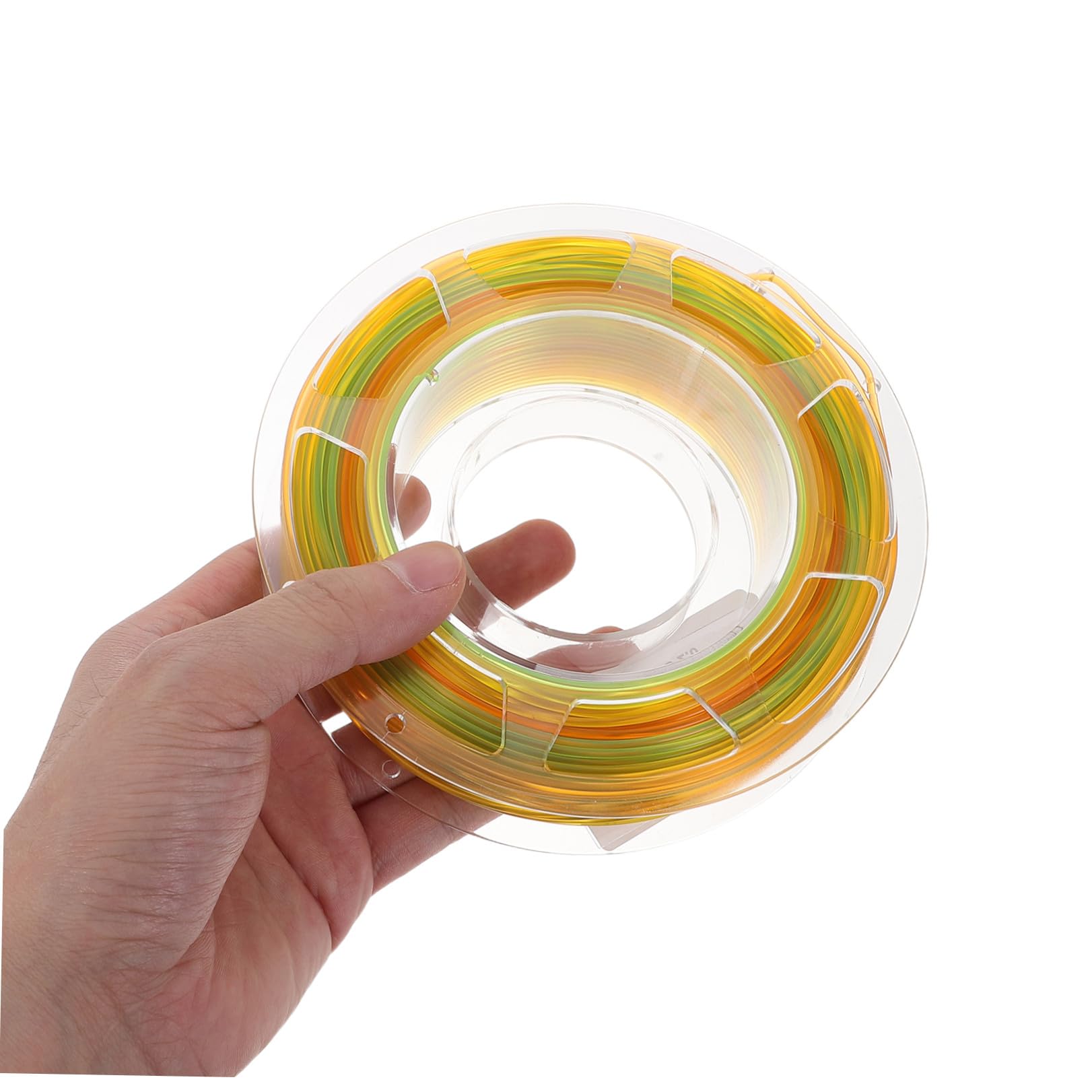 DECHOUS 6 Rollen D Drucker Pla Filament 200g pro Rolle 6 Rollen Satz mit Hoher Kompatibilität und Feuchtigkeitsschutz für Selbstgemacht Projekte und Festliche Zufällige Zufällige Farbe