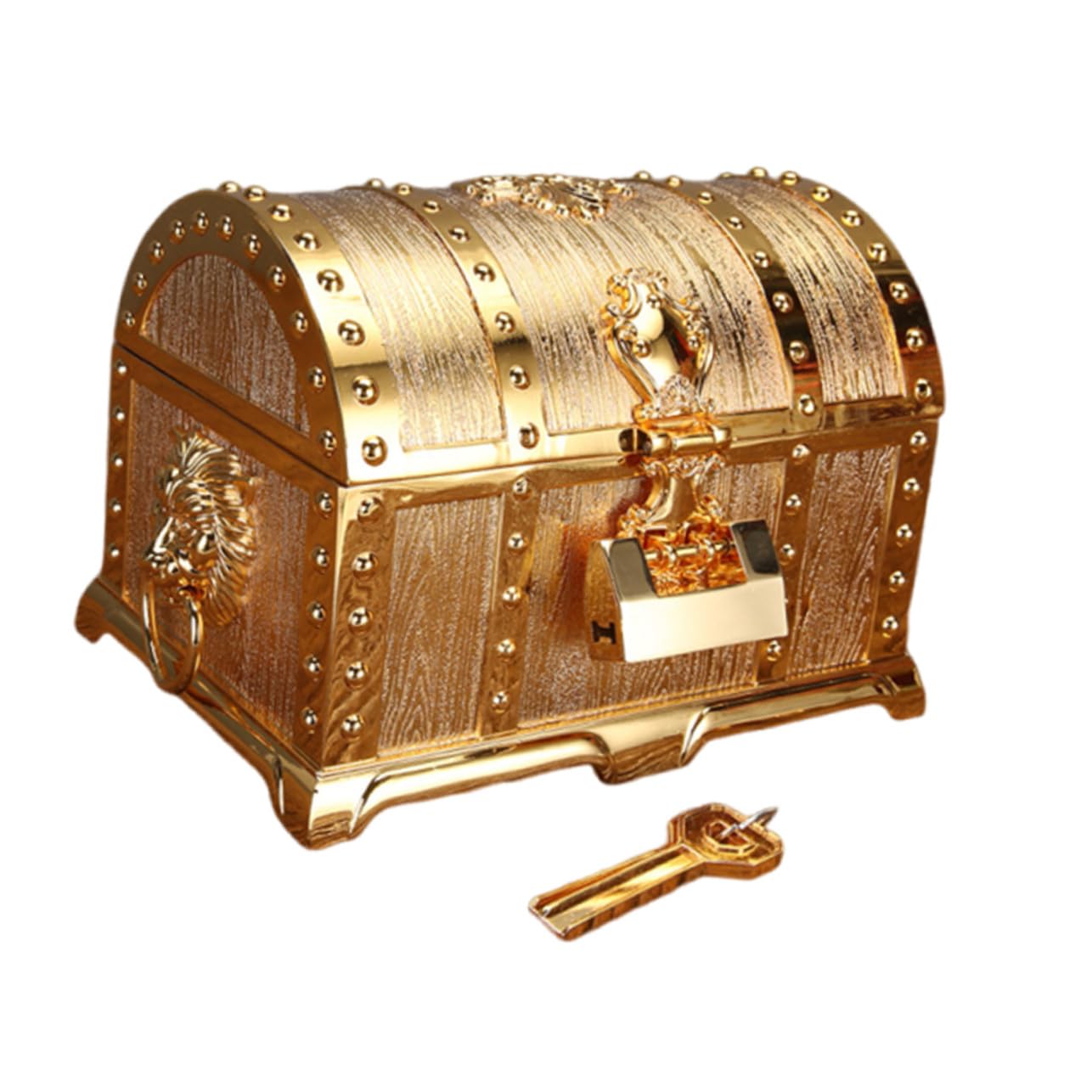 Coffret à bijoux avec serrure vintage MAGICLULU boîte portable de table pour femmes et filles