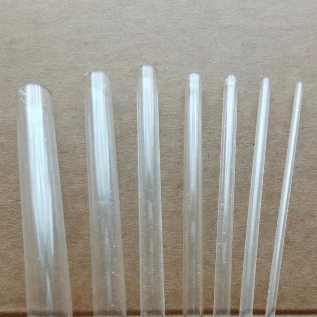 Transparent Acrylic Round Pipe, for Garden Irrigation Fish Tank Aquarium Tube Parts(ID6mmXOD8mm L498mm)