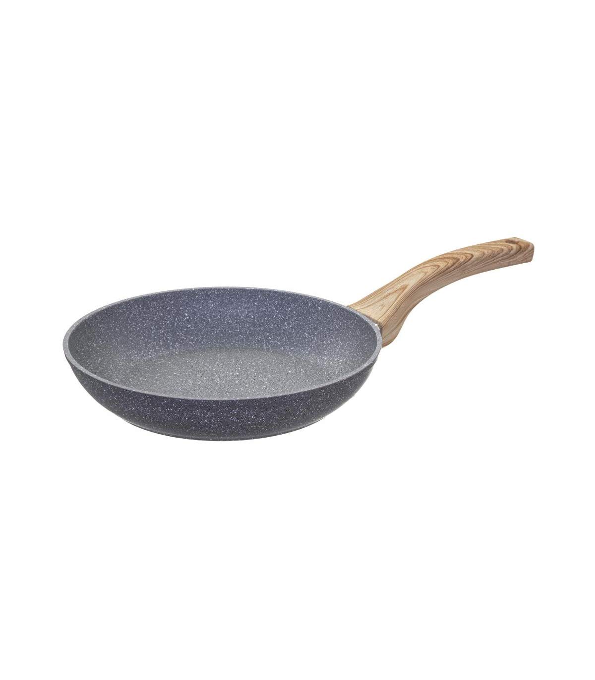 Image secondaire de SG Secret de Gourmet Poêle aluminium forgé aspect pierre 24 cm