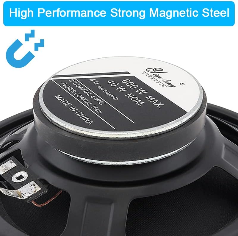 Miniatura 6 de ePathChina Altavoz de audio para coche de frecuencia completa de rango completo, altavoz modificado ultrafino de bajos medios, instalación no