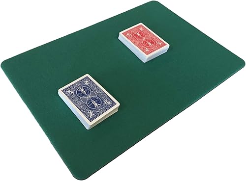 Miniatura 2 de Almohadilla mágica de primer plano verde superior, tapete de mesa antideslizante para trucos de cartas e ilusiones de monedas, 11 x 16 pulgadas