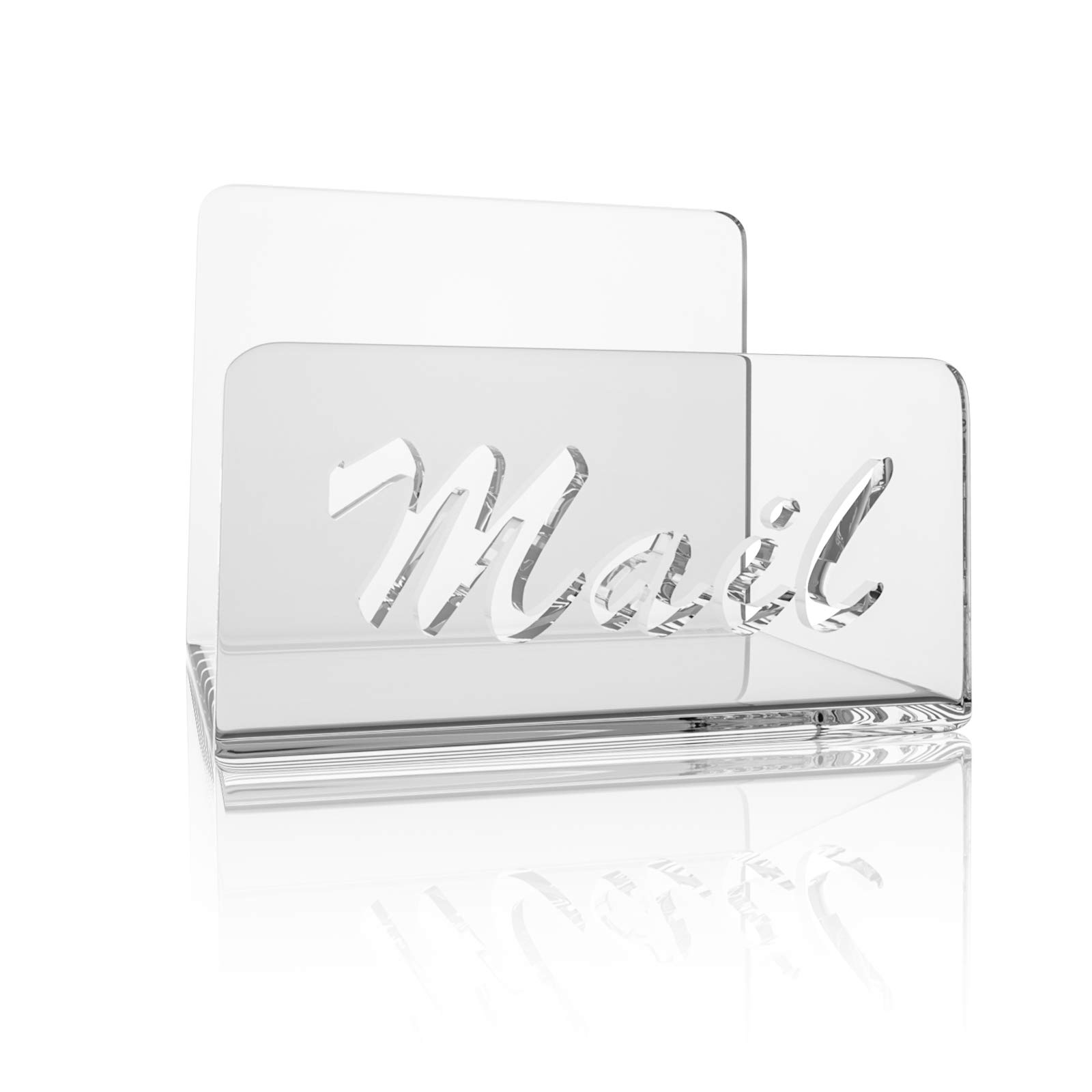 Buy Mail Organizer Countertop, wishacc Bill Holder for Desk, Vertical