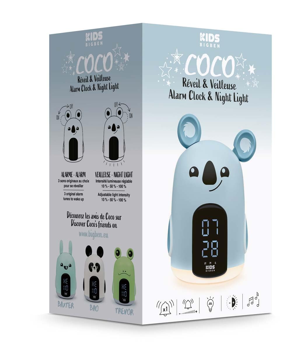 Bigben budzik i lampka nocna RKIDS (Koala)