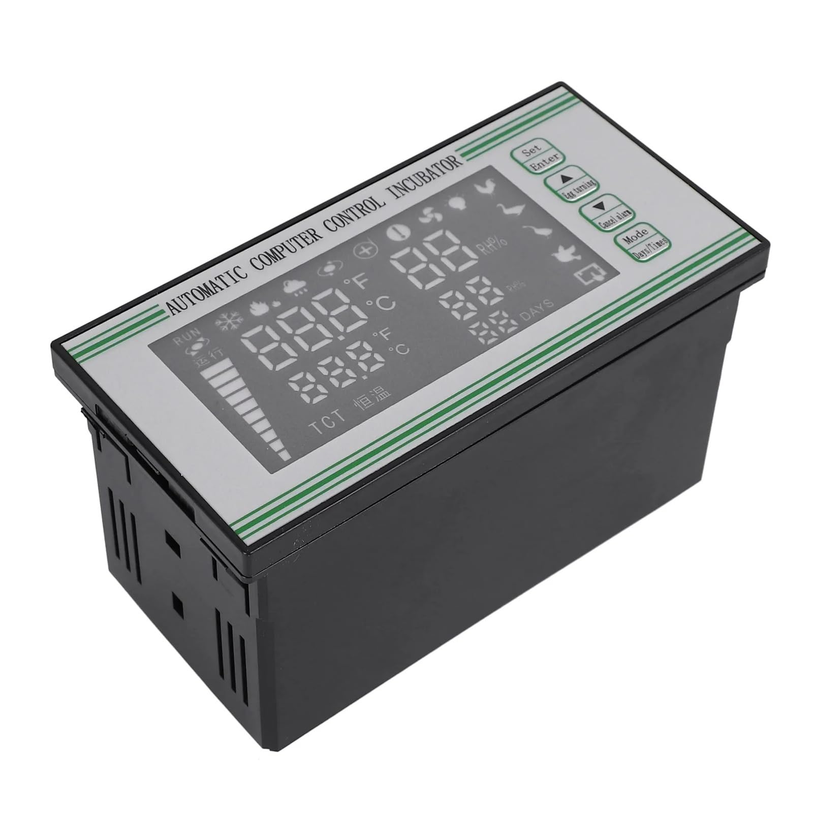 Kontroler Temperatury, Kontroler inkubatora jaj Xm-18S Termostat Higrostat Pełna automatyczna kontrola