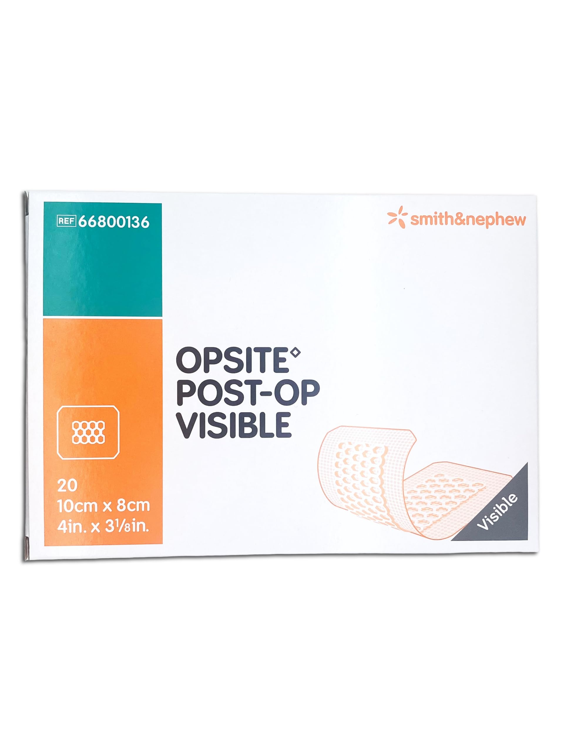 Aposito opsite post-op visible 10x8cm ref:66800136 caja 20 uds