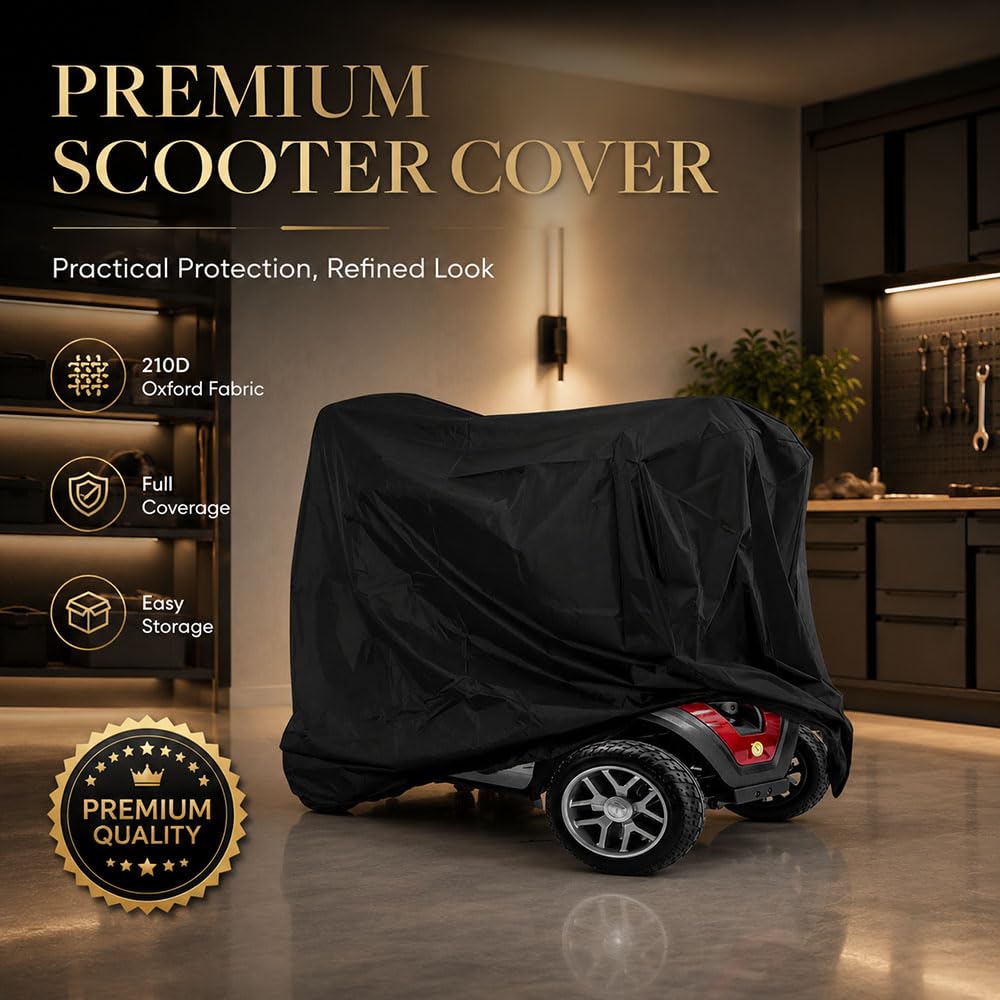 Housse Scooter de Mobilité, Protection Scooter pour Merits S141 Pioneer 9
