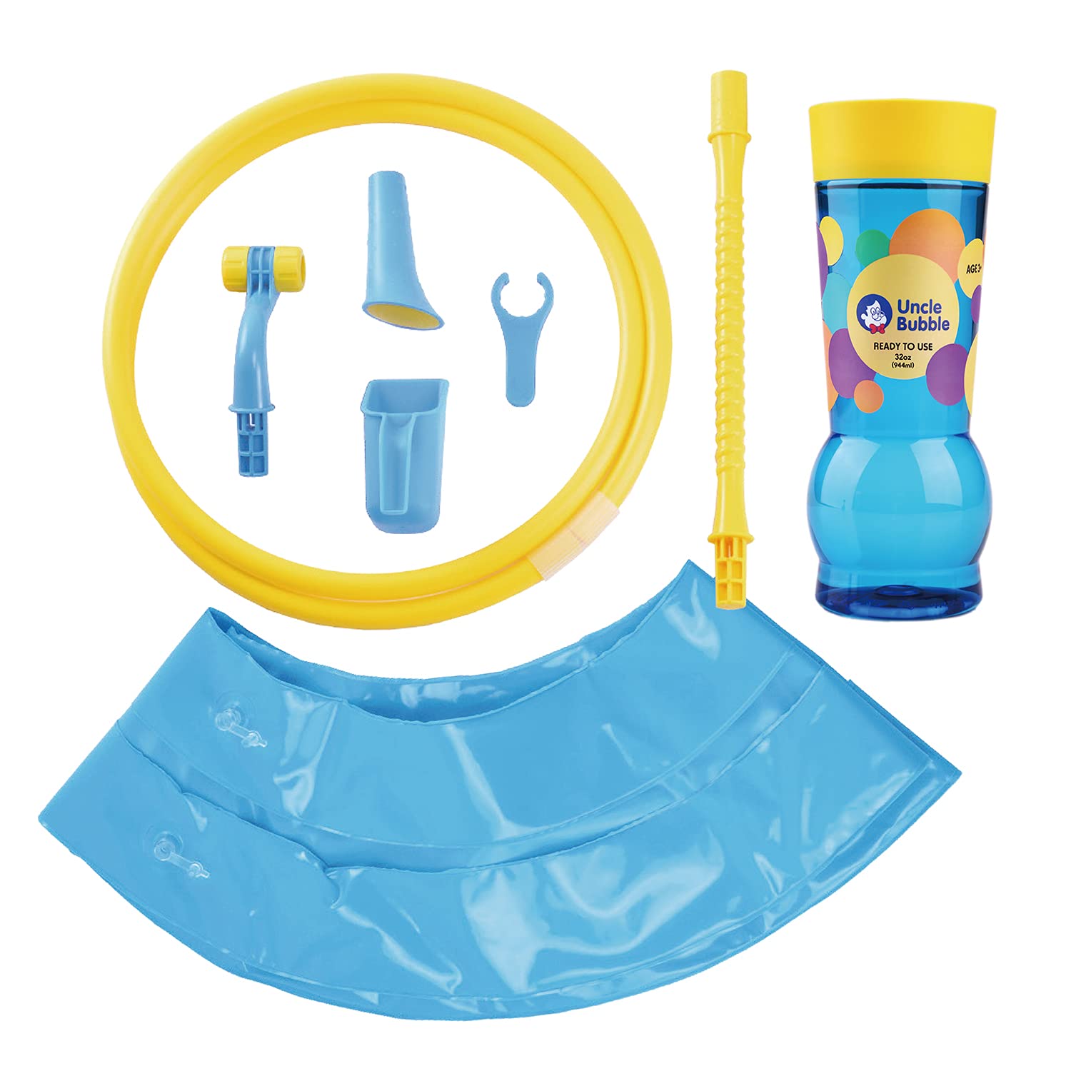 UNCLE BUBBLE Giant Megaloop - Get in The Fun - Colossal Bubbles Encapsulate The Entire Body | Uncle Bubble Give Your Kids a Good Reason to Leave The Cellphone and Computer