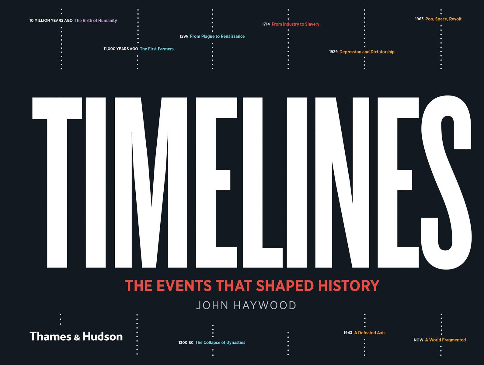 Timelines - The Events That Shaped Hi John Haywood Hardback Like