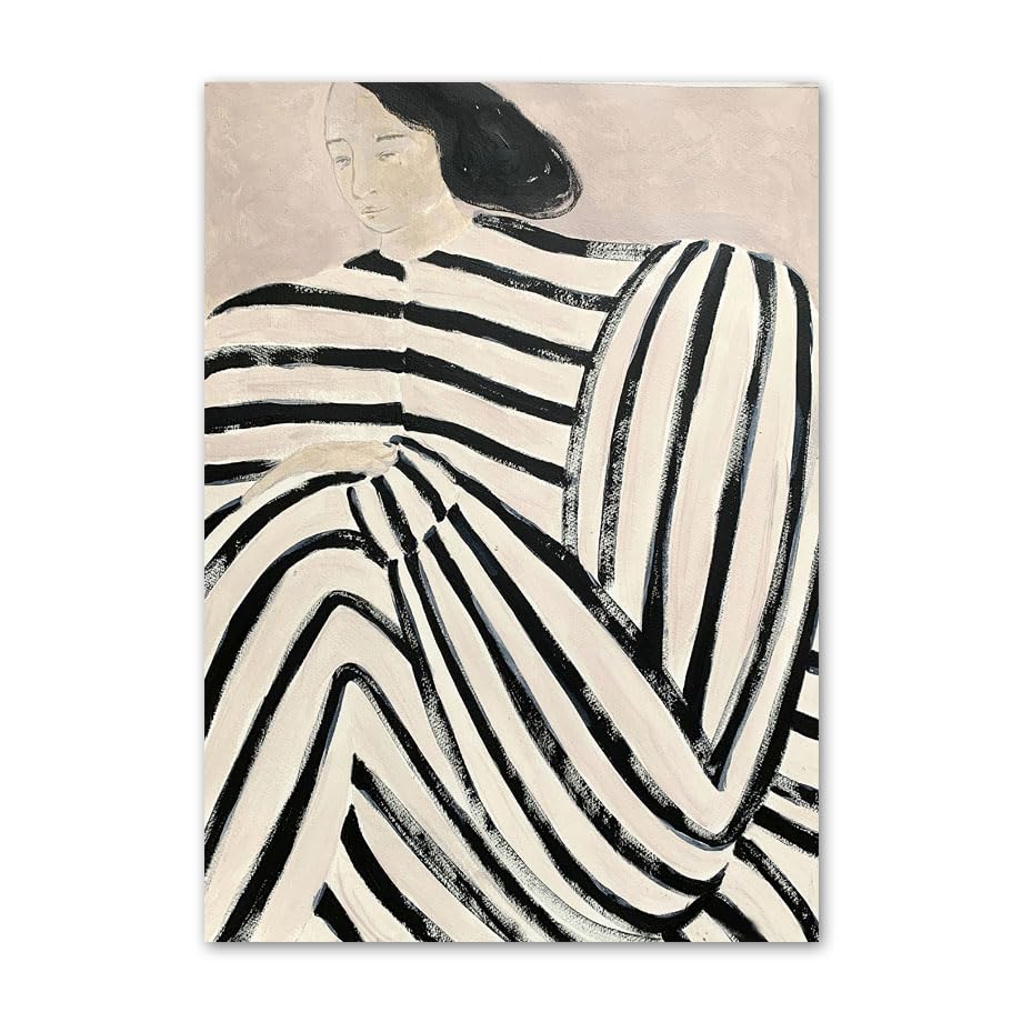 Sofia Lind Pyjama Fille impression sur toile de qualité galerie d'art moderne 50x70