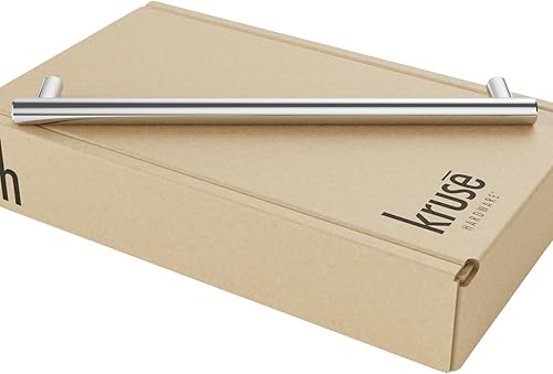 Miniatura 7 de 30987 Lexington - Paquete de 10 tiradores de barra para puerta y cajón, 4 pulgadas de centro a centro, titanio dorado cepillado