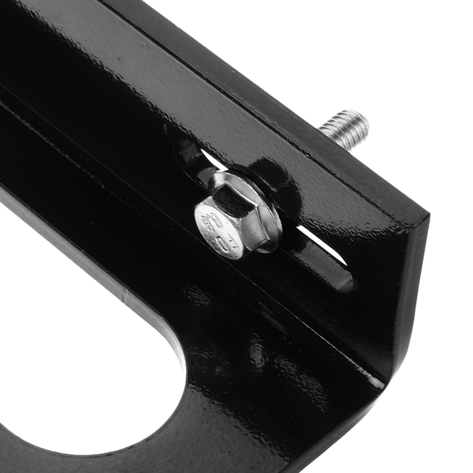Outanaya Adattatore per Gancio Traino per Tosaerba Nero in Metallo con Viti Kit Accessori per Trattore Agricolo con Ampia Compatibilità e Mobilità Comoda