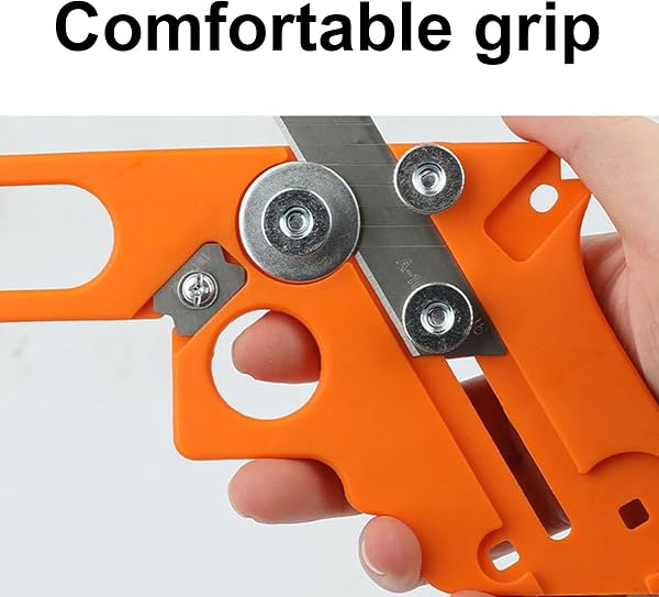 Edge Banding Trimmer - 1x Manual Veneer Edge Trimmer, Efficient Edgebanding Trimming Tool, Multi-functional Tools & Home Improvement Tools, Woodworking Chamfering Device For Wood, Veneer, PVC, ABS - 4