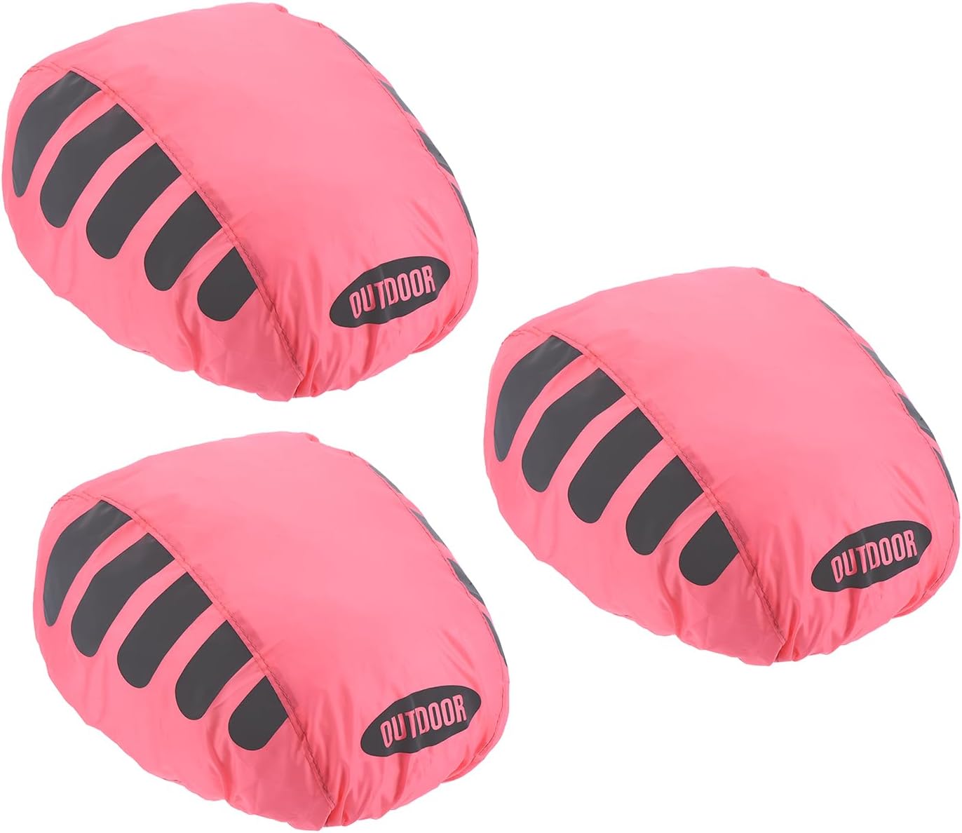 PATIKIL Cycling Bicycle Helmet Cover Motorcycle Helmet Rain Covers Ride Gear Helmet Cover with Reflective Strip for Road Cycling