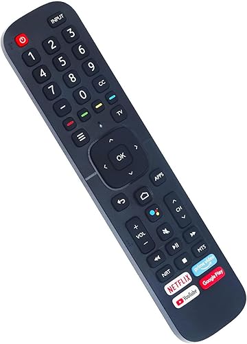 Miniatura 2 de Allimity ERF2G60H - Remoto de voz de repuesto para Hisense TV 70H6570G 65H6570G 50H6570G 43H6570G 55H8030F 65H8090F 43H5670G 43H6510G 50H6510G 65H
