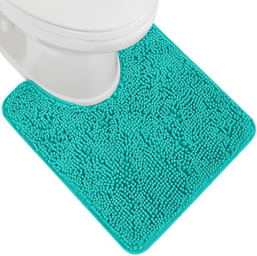 Vista 87 de Gorilla Grip - Tapete de baño de felpilla gruesa, suave y absorbente, secado rápido, de microfibra, con reverso de caucho, para piso de ducha, Nube