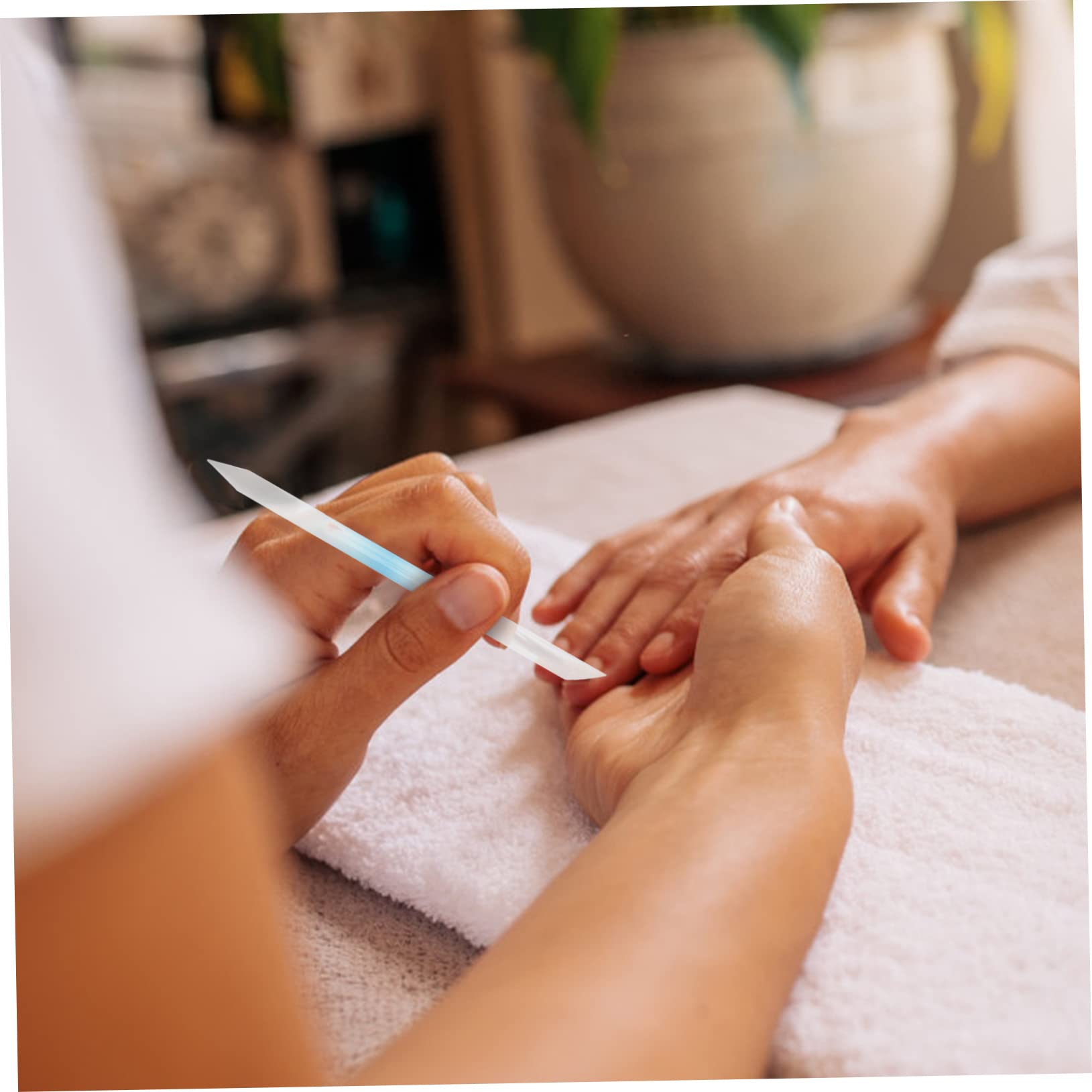 Healeved 18piezas Limás De Uñas De Vidrio De Limadoras Reutilizables Para Manicura Pulido y Alisado De Uñas Herramientas De Belleza Portátiles Accesorios Para Salón De Manicura