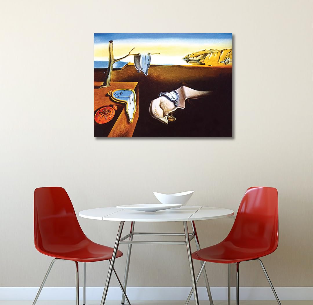 Tamatina Salvador Dalí Canvas Painting | The Persistence of Memory