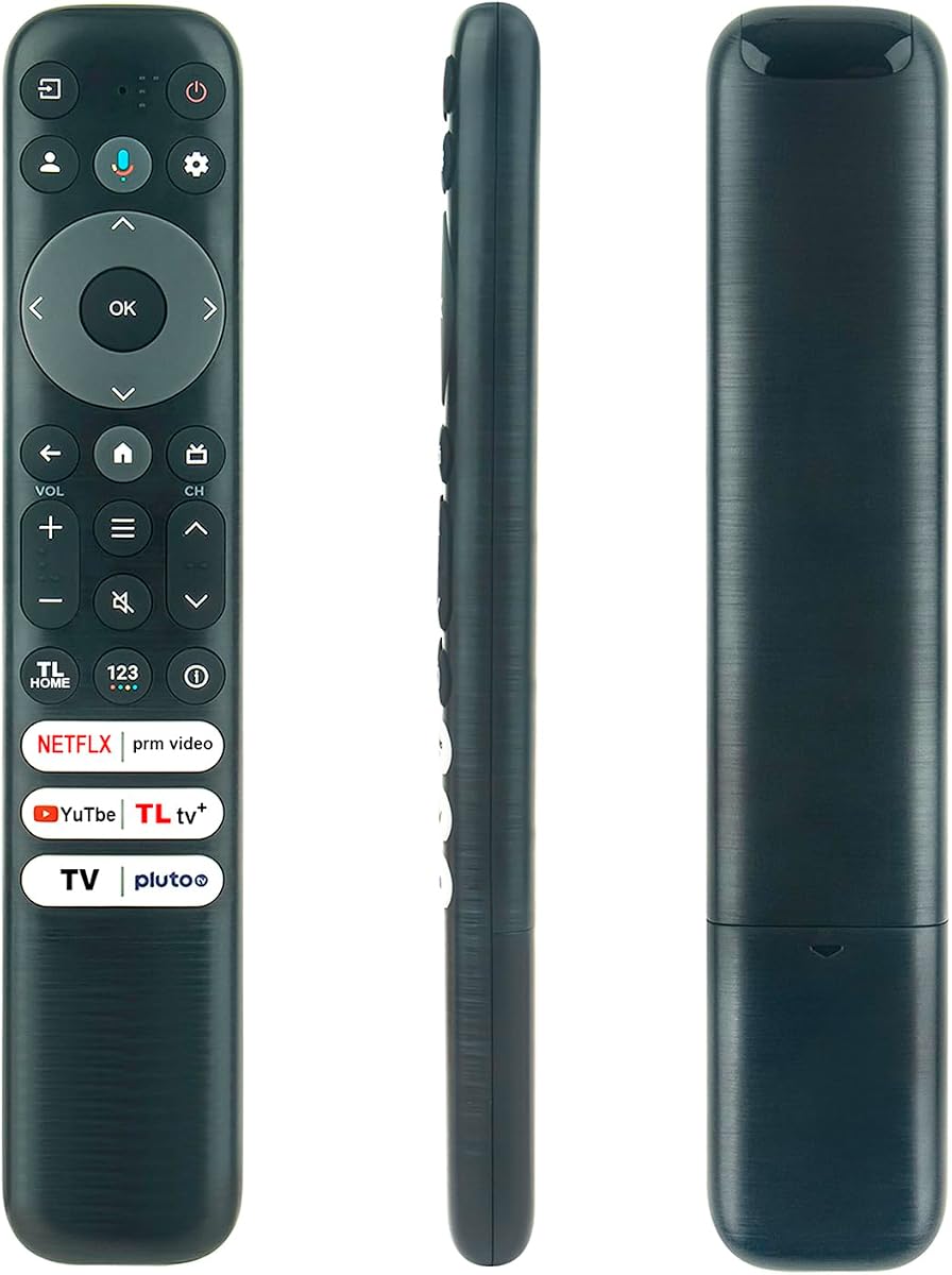 RC813 FMB2 Reemplace el control remoto por voz apto para TCL QLED 4K 8K Smart TV | 75QM850G 85QM850G 98QM850G 85S450G 43S450G 50S450G 50S450G-CA 55S450G