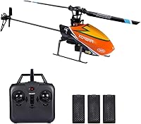 Vista 10 de GoolRC C129 Helicóptero RC para adultos, helicóptero de control remoto de 4 canales de 2.4 GHz con giroscopio de 6 ejes, avión RC Aileronless