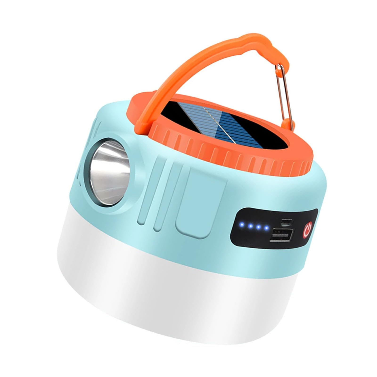 Waterproofs Solar Camping Hanging Light USB Rechargeable Outdoor Tent Lamp LED Emergencies with Remote Control Portable Emergencies