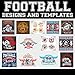 Sports Designs Clipart-Vector Clip Art Images-T-Shirt Graphics and Template CD