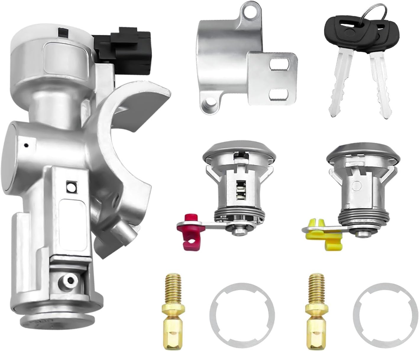 Ignition Switch Lock Cylinder Assembly Fit for Hino 145 165 185 238 258 268 338 2005-2020 Replace 63701-52063