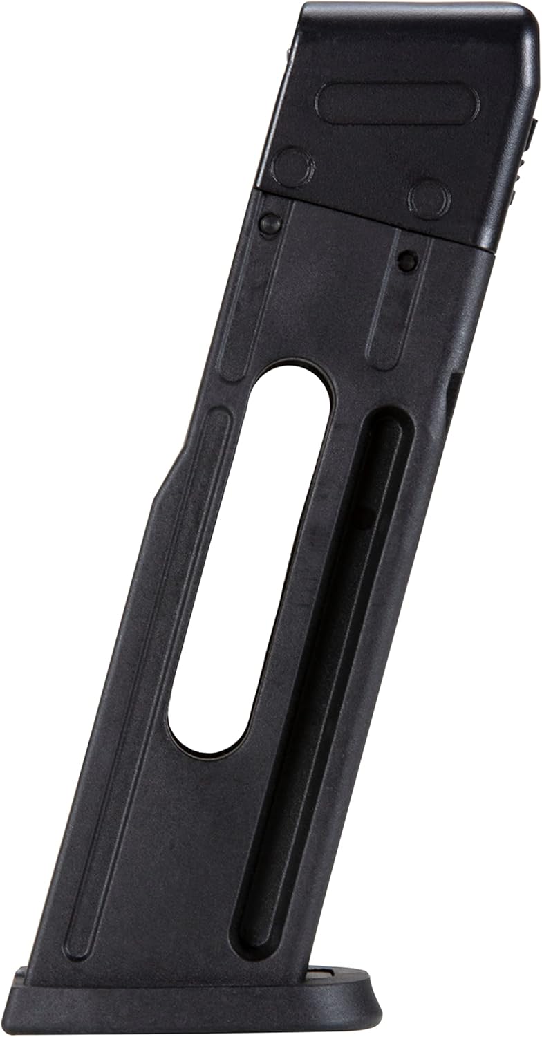Elite Force unisex adult 16-Round Capacity, Fits USP Standard Action, Plastic Airsoft Magazine, Black, One Size US