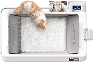 PETKIT PUROBOT Crystal Duo Self-Cleaning Cat Litter, Revolutionising Self-Cleaning Litter Tray with AI Camera, Open Space, Health Monitoring, Safe and Anti-Pinch, Double Deodorisation