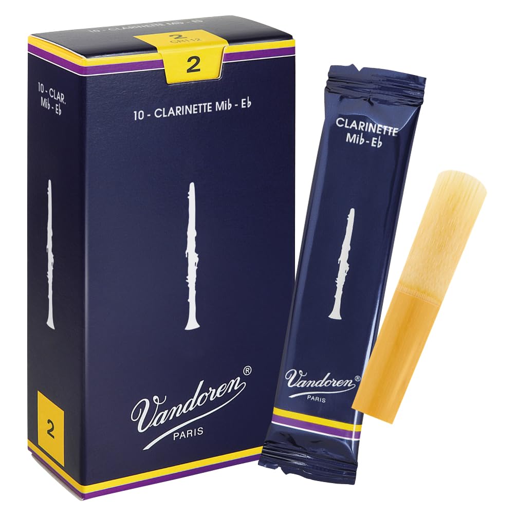Vandoren - CR112, Box mit 10 Kanälen für Mib-Klarinette - Eb