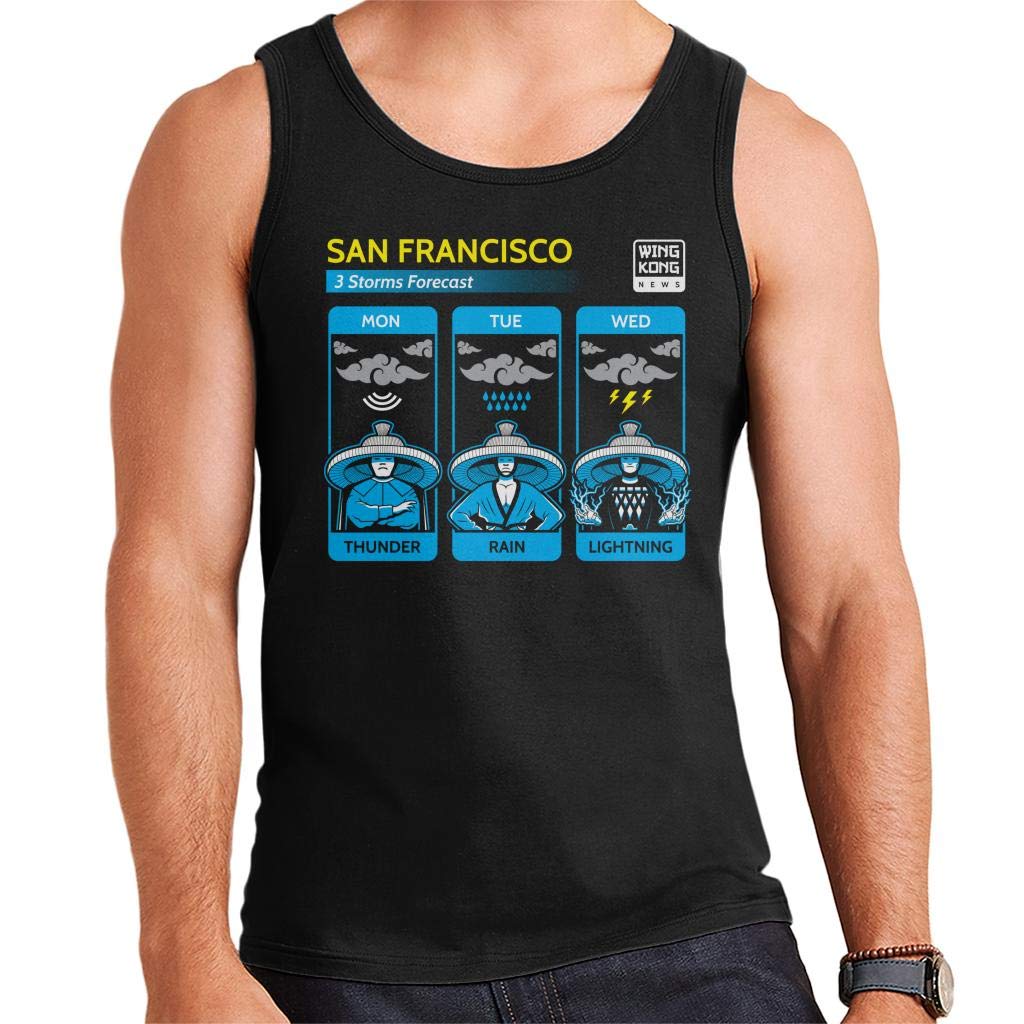 Cloud City 7 Men's Black Big Trouble In Little China Three Storms Vest