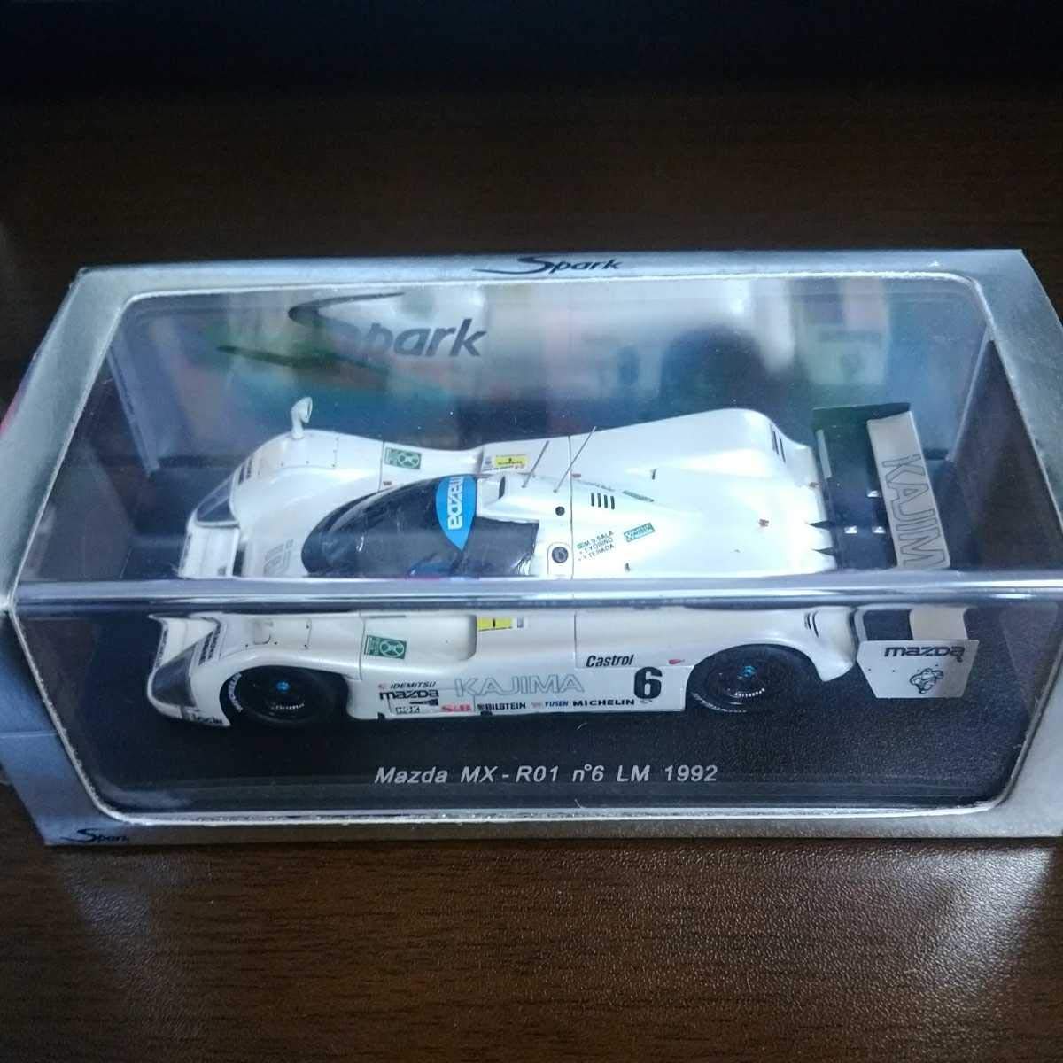 Amazon.co.jp: 1/43 MAZDA MX-R01 MXR-01 1992 Le Mans No.6 Mazda